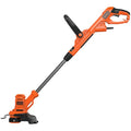 BLACK+DECKER Electric Strimmer – 450W Corded Grass Trimmer, 25cm