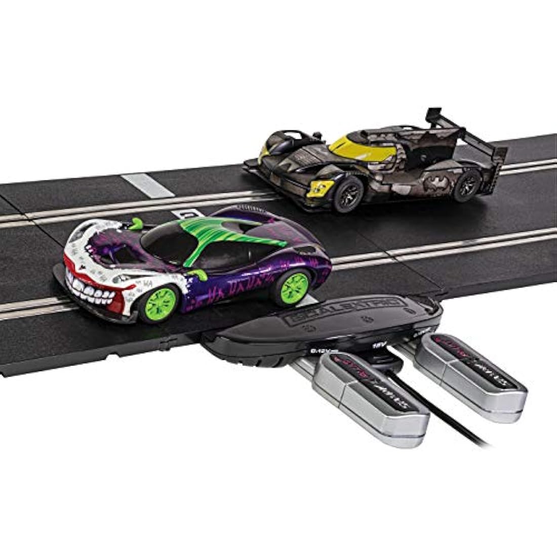 Scalextric Batman vs Joker Slot Car Racing Set – Spark Plug Edition