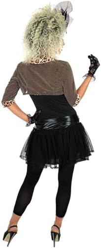 Fun Shack 80s Rock Star Fancy Dress for Women – Retro Party Costume