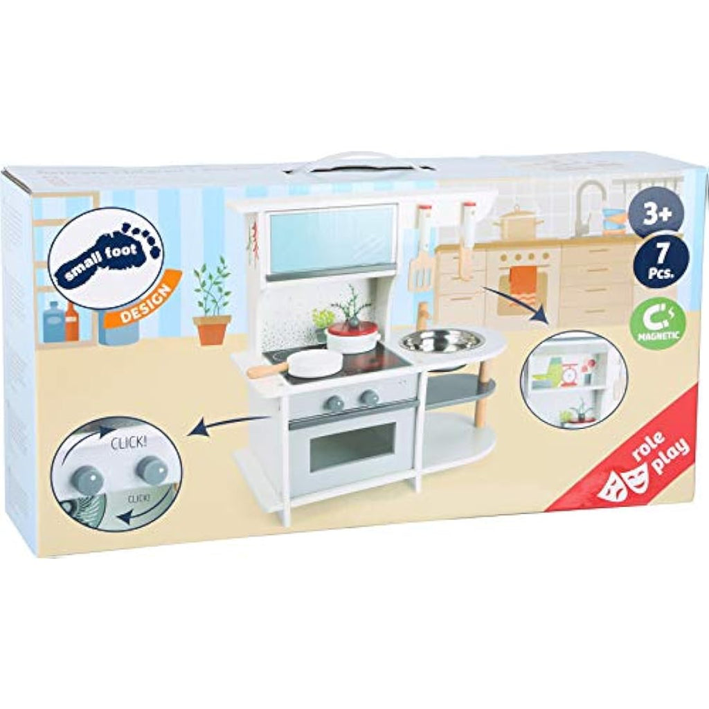 small foot Wooden Children's Kitchen with Oven and Accessories