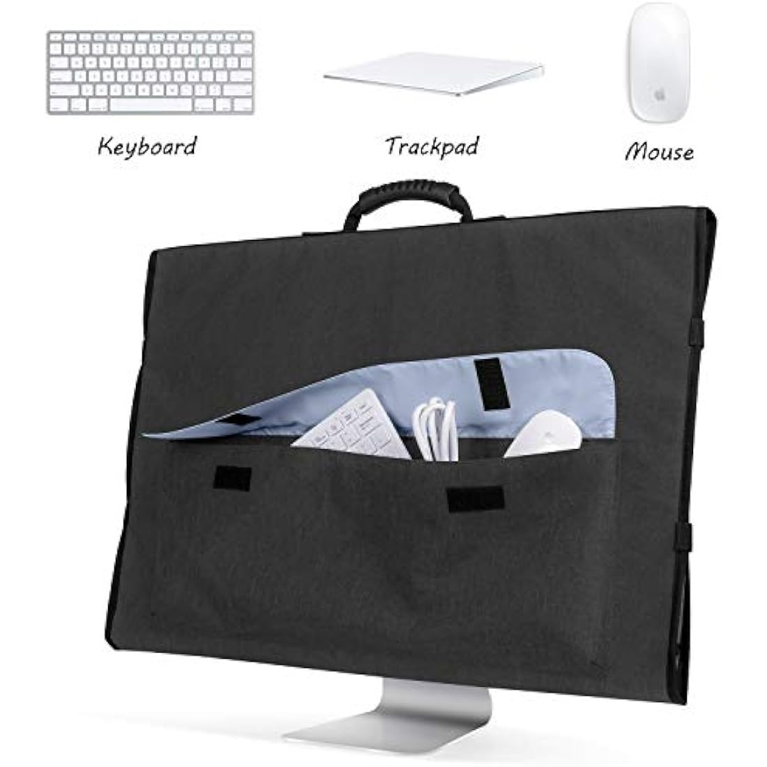 CURMIO Travel Carrying Bag for 27" iMac – Water-Resistant Storage Case
