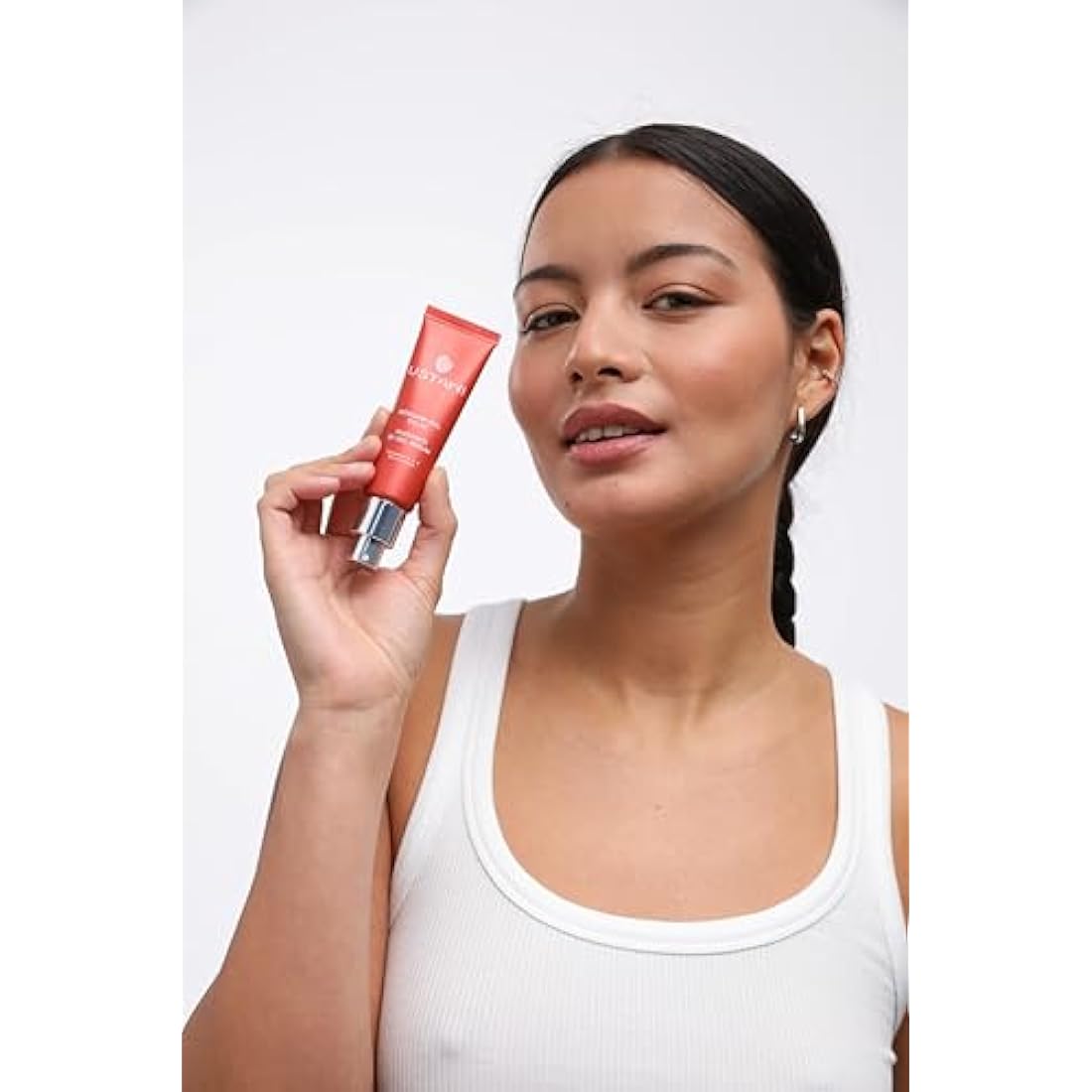 Ustawi Radiance and Glow Bi-Gel Face Serum with Vitamin C and E - 30ml