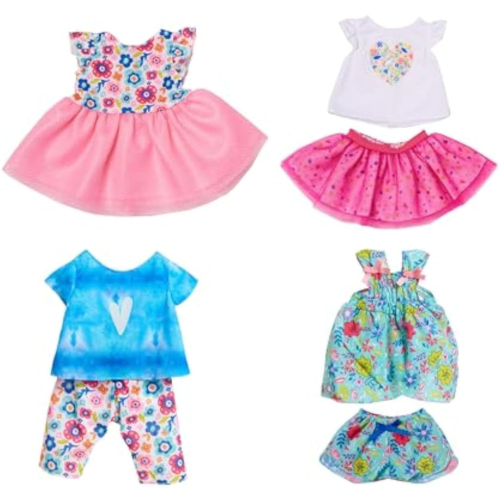 Baby Alive Mix N' Match Doll Outfit Set - 7-Piece Multi-Color Clothing
