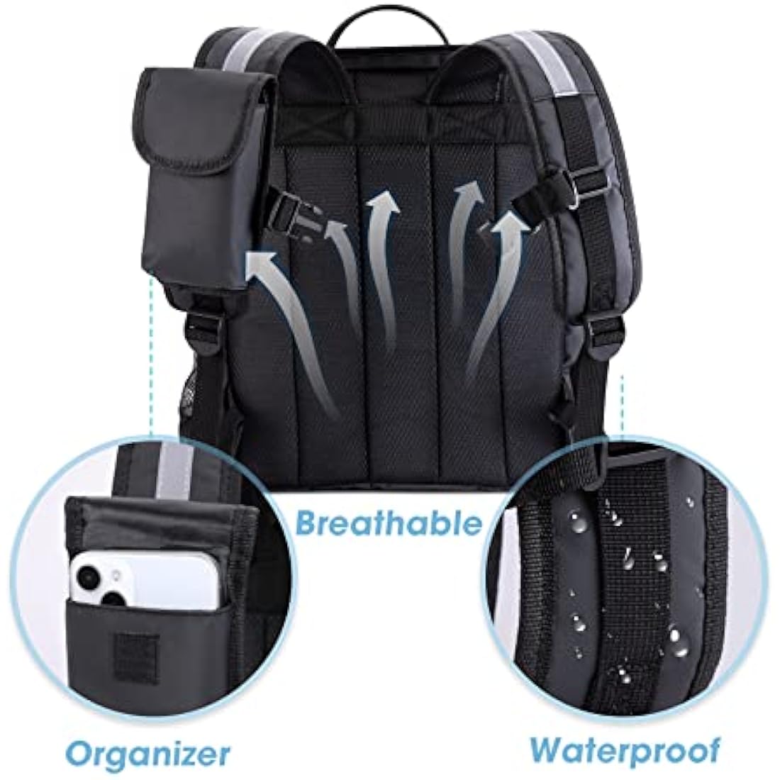 MATEPROX 40L Insulated Cooler Backpack | 54-Can Leakproof Picnic Bag