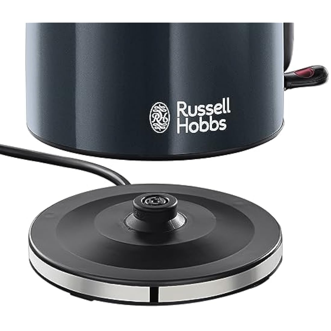 Russell Hobbs 1.7L Electric Kettle – Grey Stainless Steel Rapid Boil