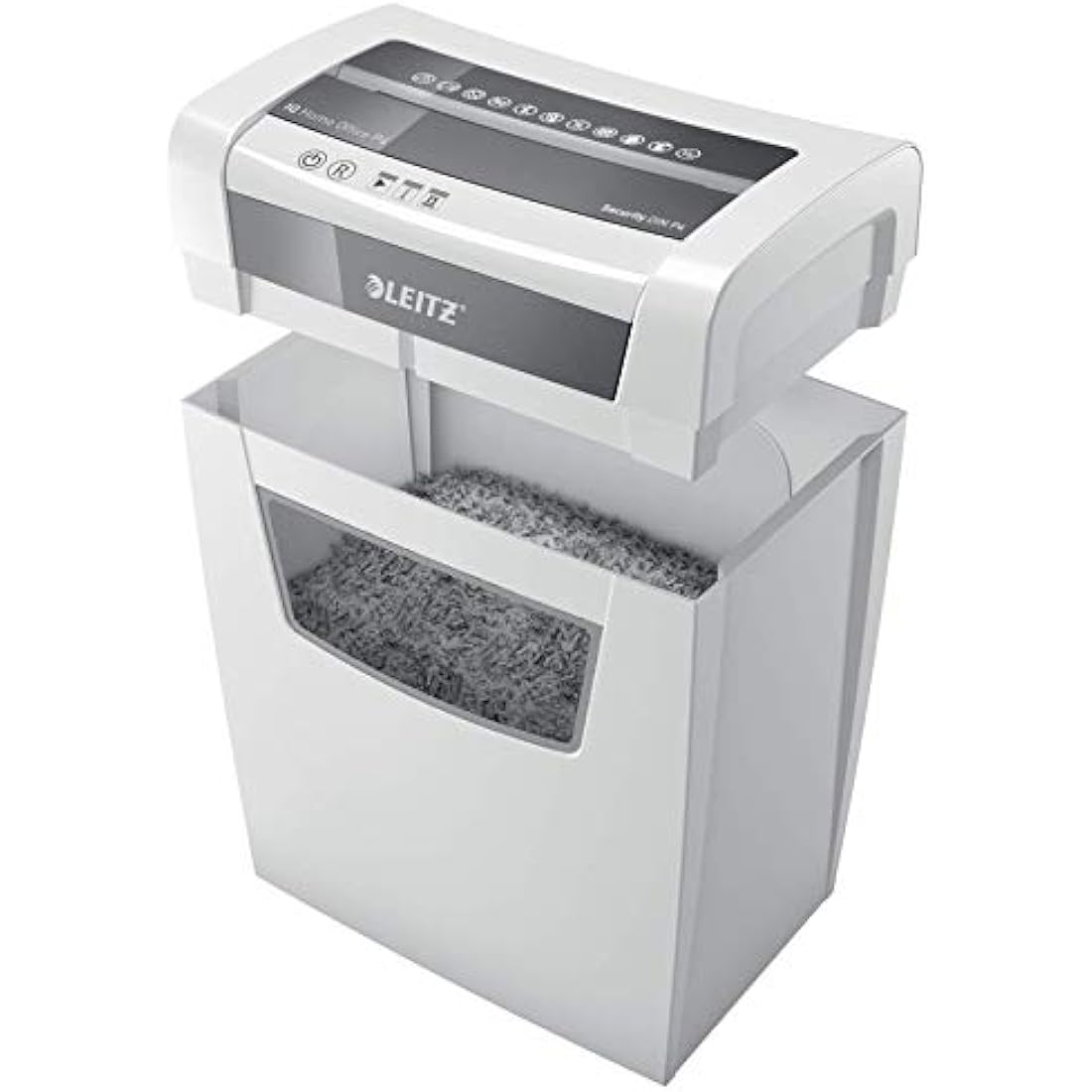 Leitz IQ Home Office Cross Cut Paper Shredder | 10-12 Sheets, 23L Bin