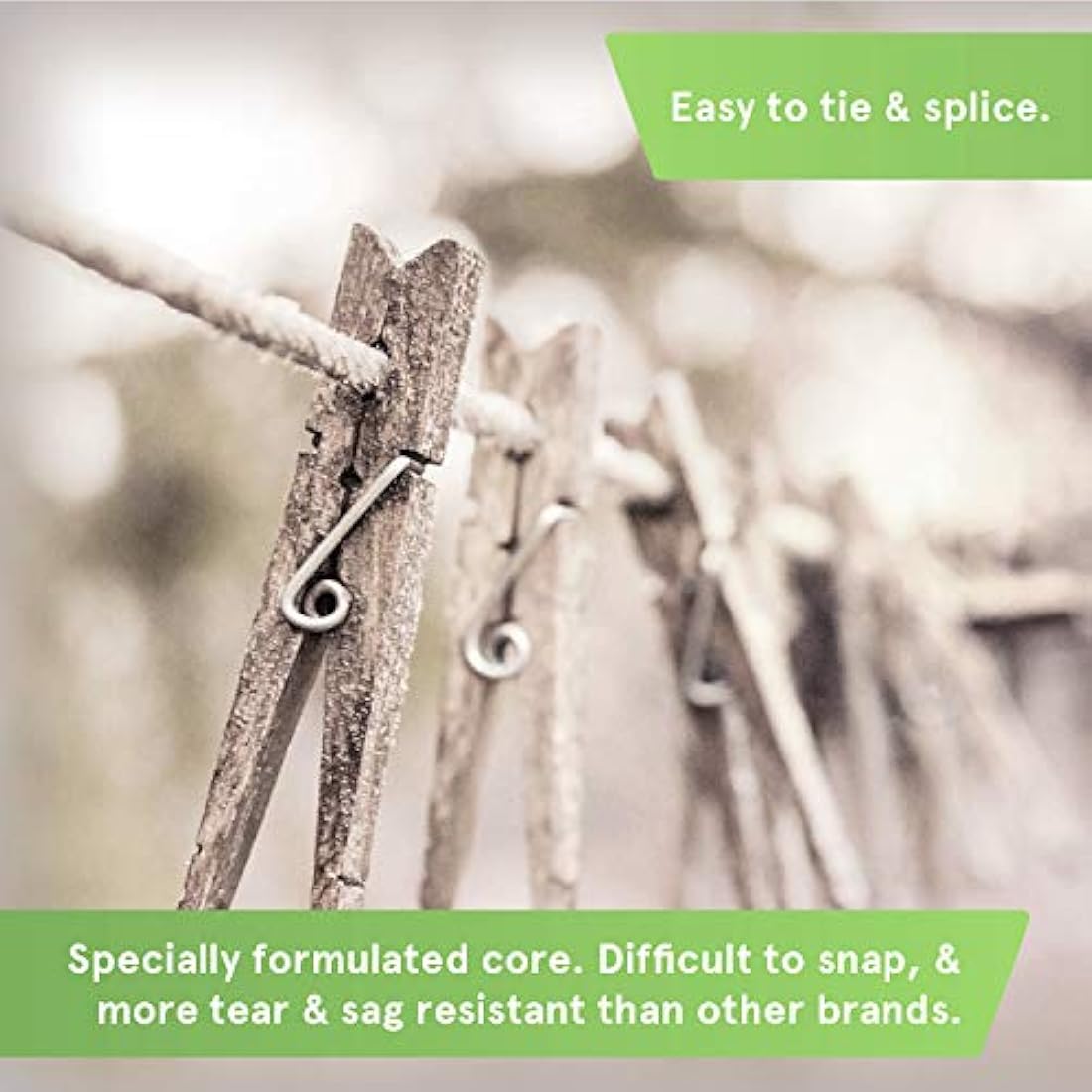Smith’s Natural Cotton Clothesline Rope | 30m Heavy-Duty Braided Cord