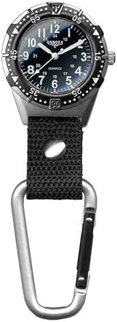 Dakota Backpacker Clip Watch – Lightweight Outdoor Pocket Watch