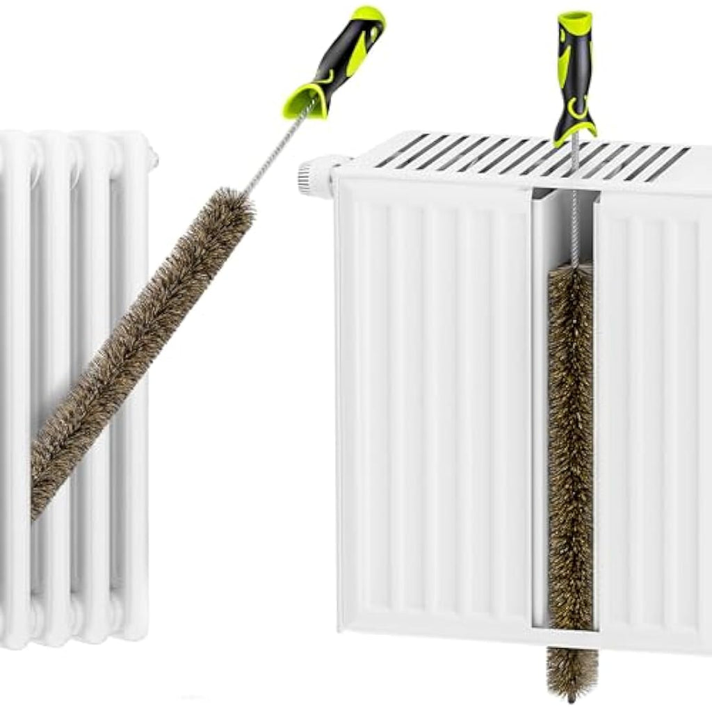 81cm Radiator Cleaner Brush | Flexible Natural Boar Bristles
