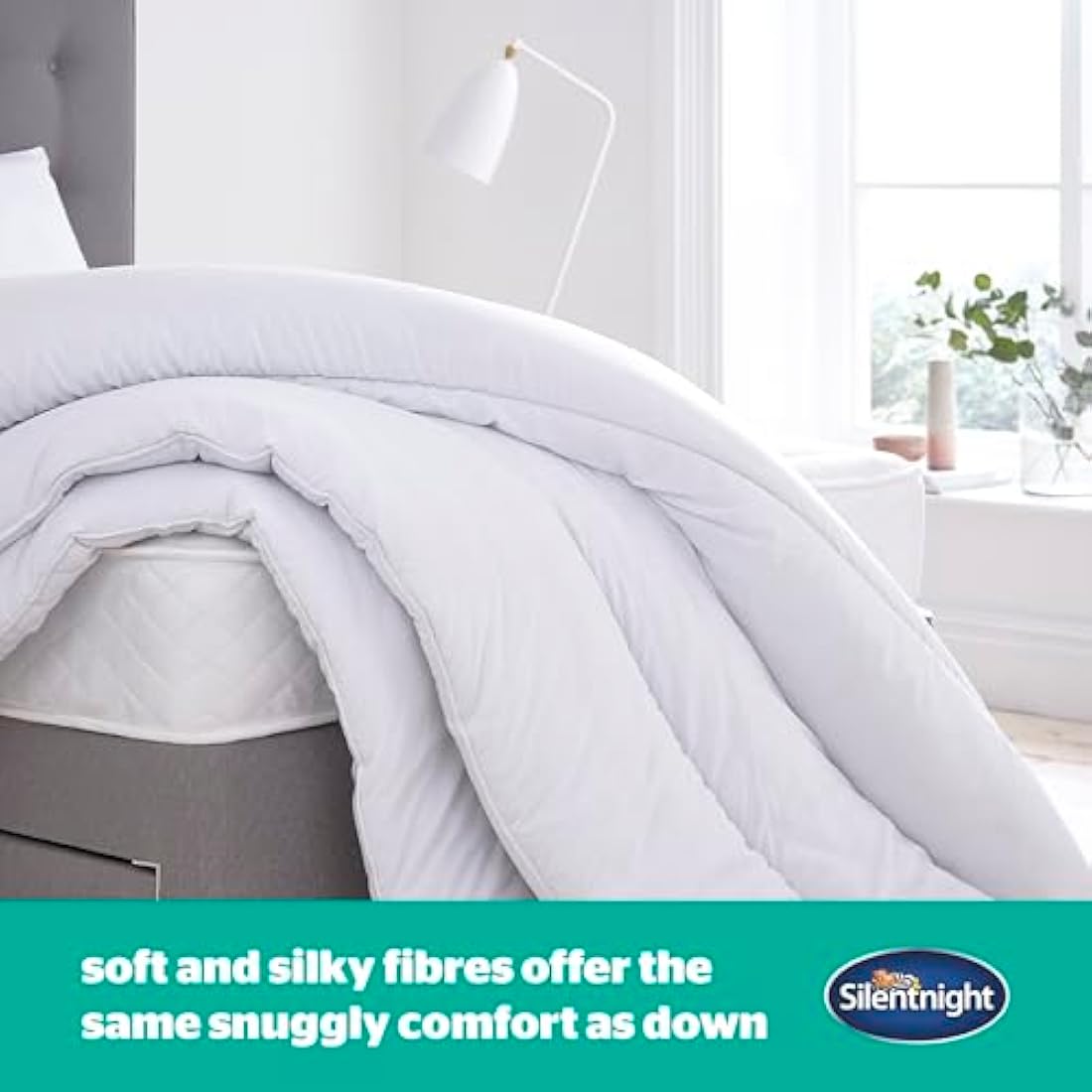 Silentnight Just Like Down 13.5 Tog Double Duvet – Winter Quilt