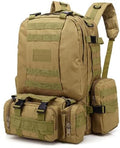 55L Military Tactical Backpack | Molle Hiking Rucksack