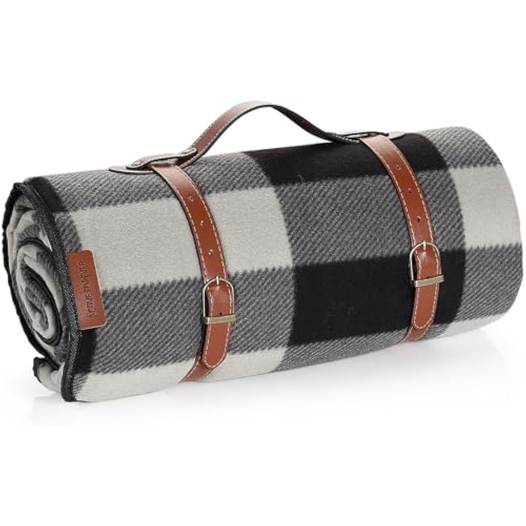 ACTIVE FOREVER Picnic Blanket – 200x200cm Waterproof Velvet Outdoor Mat