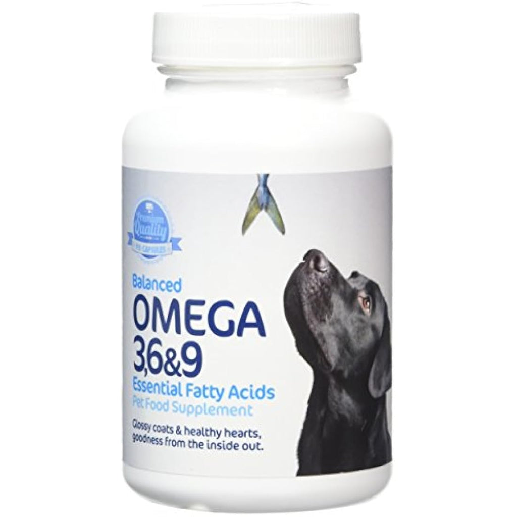Imexa Omega 3 6 9 Dog Supplements – 1000mg Skin & Joint Care (90 Softgels)