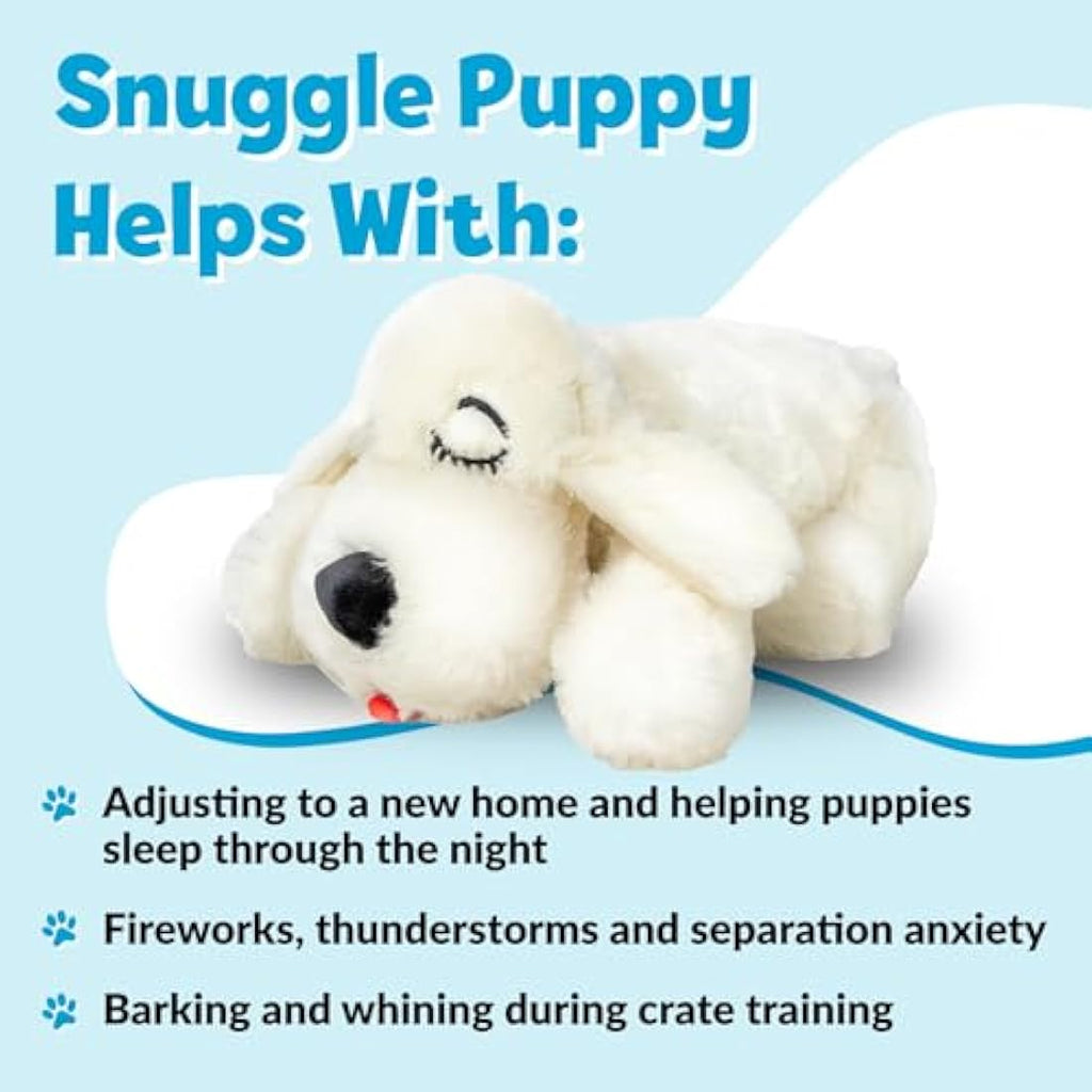 Snuggle Puppy Heartbeat Toy – Calming Anxiety Relief Aid for Dogs