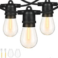 ZOTOYI 100FT Outdoor String Lights | Waterproof LED Festoon Lights - 30m