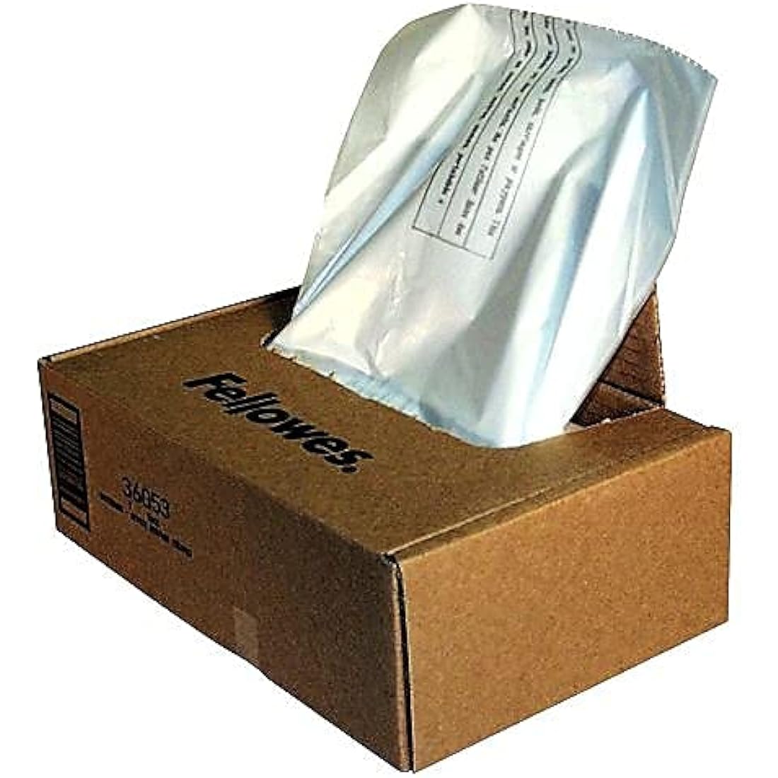 Fellowes Shredder Bags | 30-35 Litre Waste Disposal Bags - 100 Pack