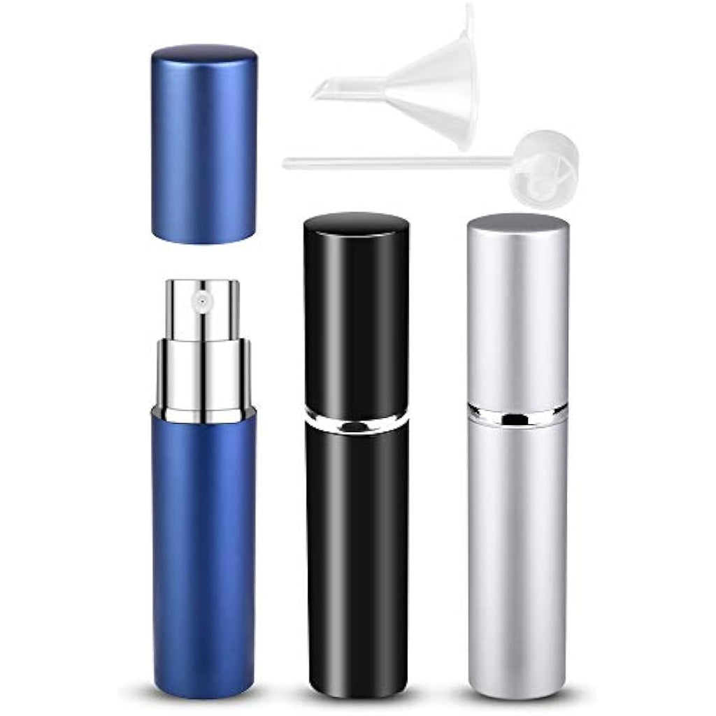 Jolof Store Refillable Perfume Atomiser – 3 Pcs 6ml Leak Proof Travel Set