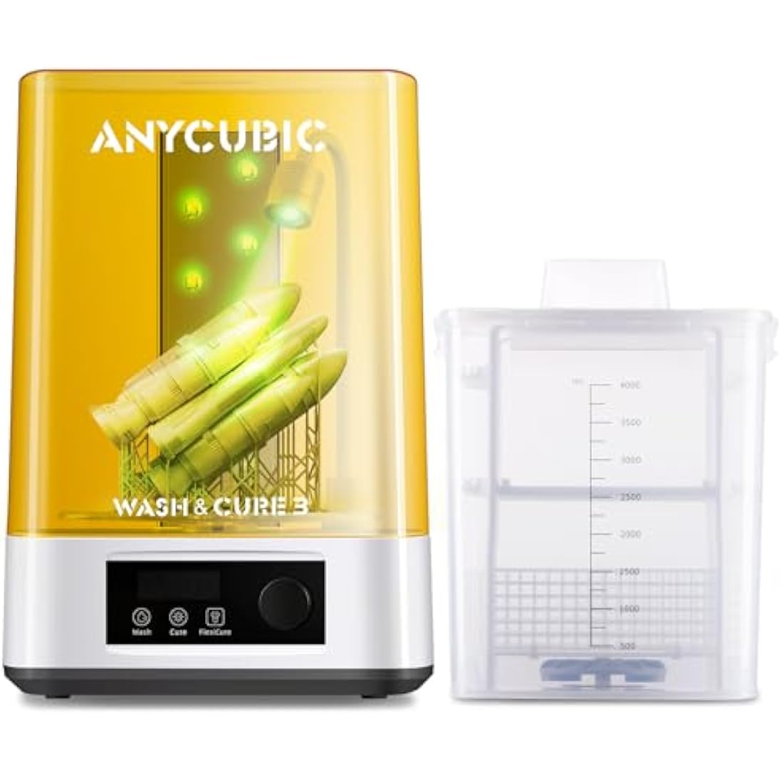 Anycubic Wash and Cure 3 Station | 2-in-1 Resin 3D Printing Post-Processor