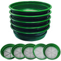 Gold Prospecting Pan Set – 5 Pack Stackable Mesh Classifiers