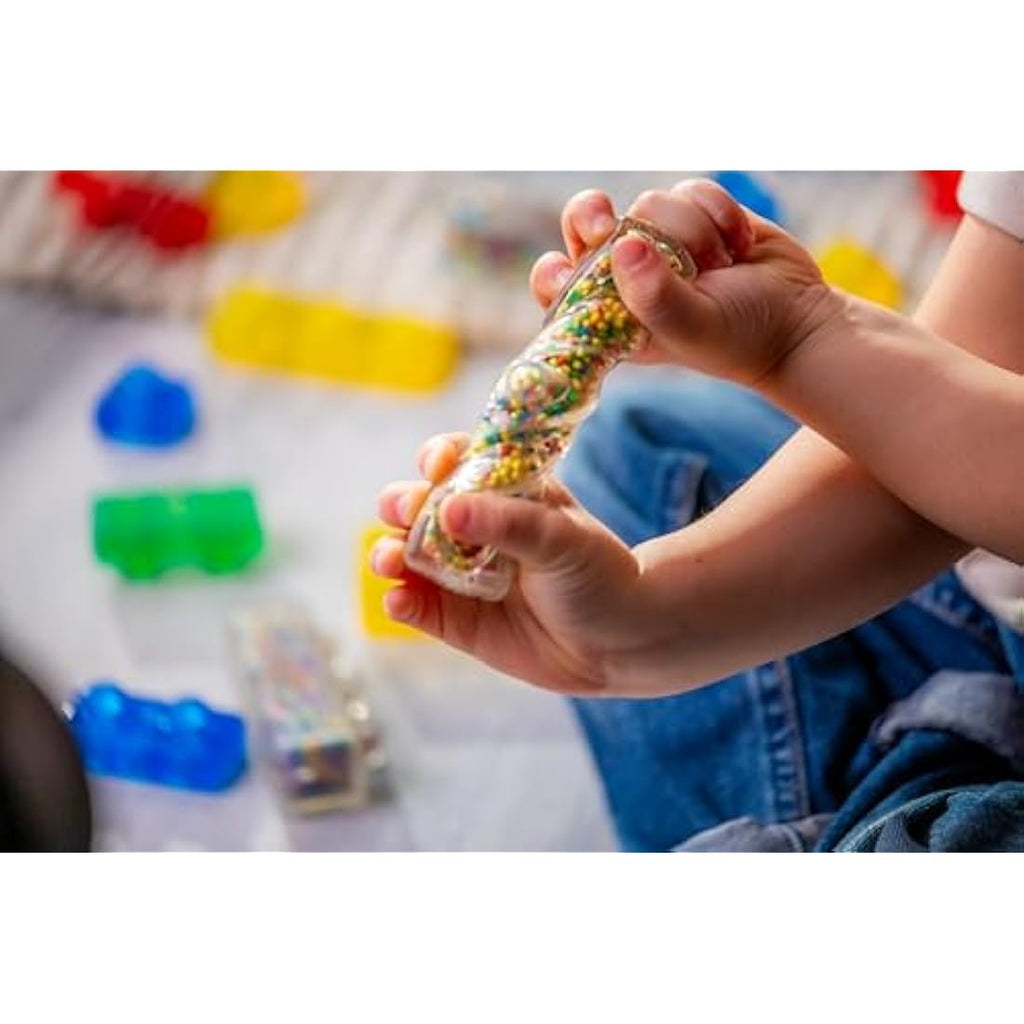 Jelly Blox Vehicle Kit – 35pc Squeezable Sensory Building Blocks