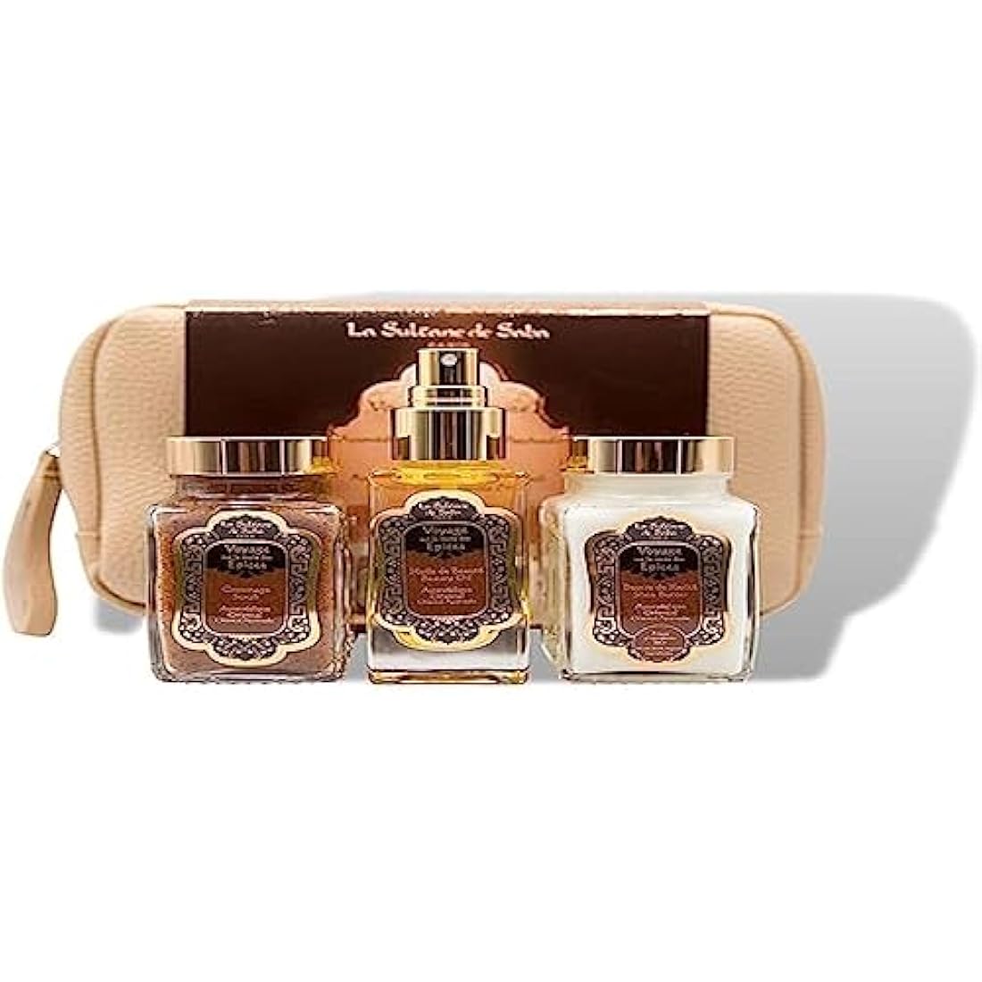 La Sultane de Saba Ayurvedic Massage Box – Amber Vanilla Patchouli