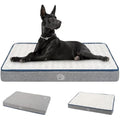 EMPSIGN Orthopedic Dog Bed – Extra Large Reversible Waterproof Mat, Grey