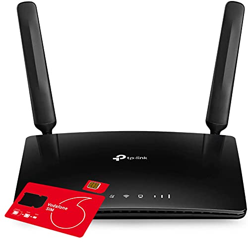 TP-Link MR600 4G+ Cat6 LTE Gigabit Router | Vodafone Max Data SIM Bundle