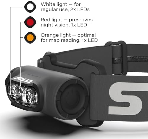 Silva Explore 4 Waterproof LED Head Torch | 400 Lumen Battery Powered