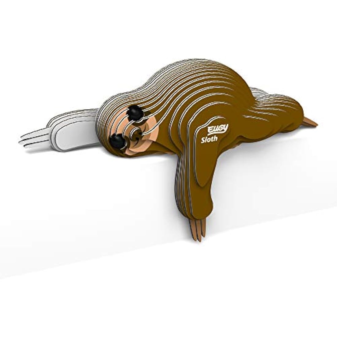 EUGY Sloth 3D Paper Model Kit – Educational DIY Puzzle by Jolof Store