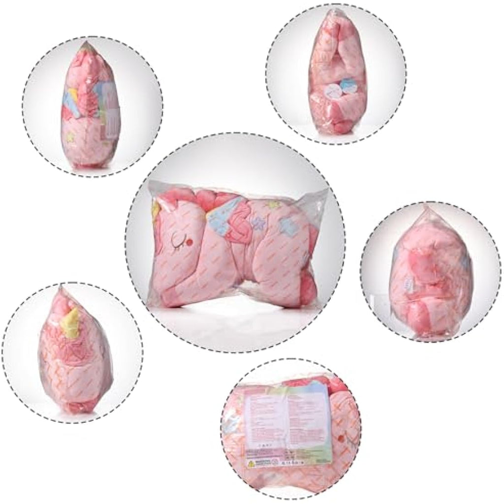 GAGAKU 26-inch Giant Unicorn Plush Pillow – Soft Stuffed Animal, Pink