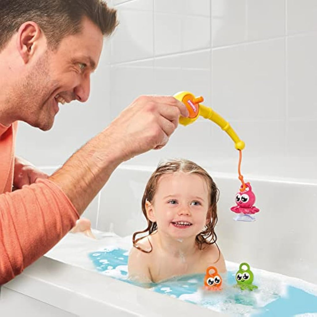 Toomies 3-in-1 Fishing Frenzy Baby Bath Toys - Interactive Water Set