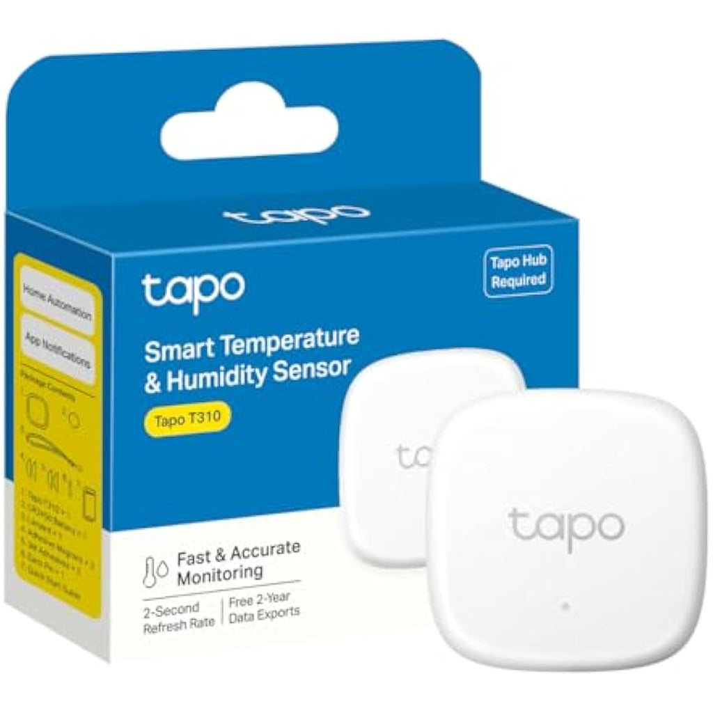 Tapo T310 Smart Humidity Meter & Room Thermometer | 2-Year Battery