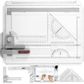eSynic A4 Drawing Board Set | Adjustable Drafting Table with T-Square