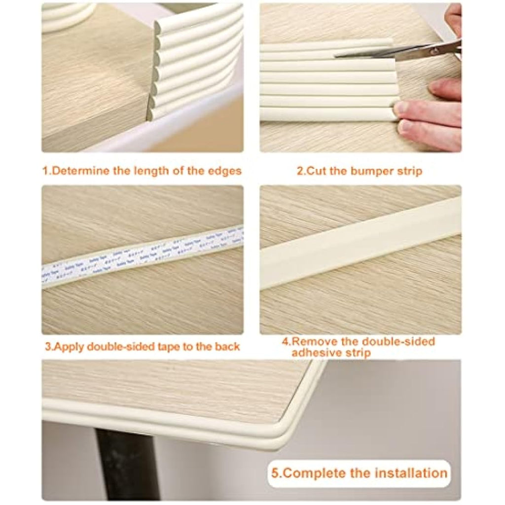 Fairy Baby Extra Wide Foam Edge & Corner Guards – Child Safety Bumper