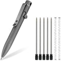 KeyUnity Titanium Alloy Retractable Ballpoint EDC Pocket Pen – Stonewashed