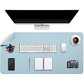 DOBAOJIA Dual-Side PU Leather Desk Pad - XXL Waterproof Mouse Mat