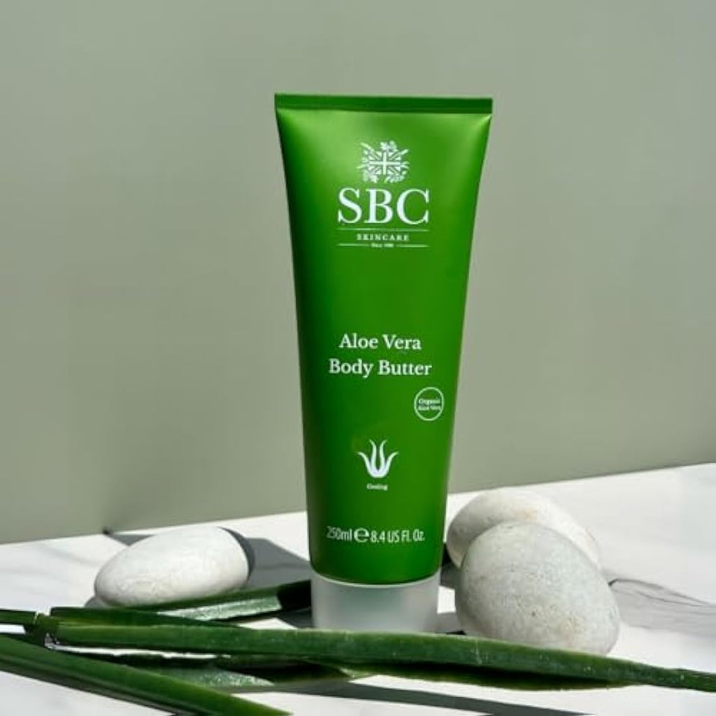 SBC Skincare Aloe Vera Body Butter – Hydrating After-Sun Moisturiser 250ml