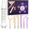 iklestar High Frequency Facial Machine | 6-Tube Hair Growth Wand Kit