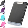 DMFLY Storage Clipboard – Heavy Duty A4 Case with Pen Holder, 200 Sheet Cap