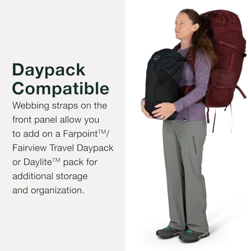 Osprey Women's Fairview Trek 70 Adventure Travel & Hiking Backpack