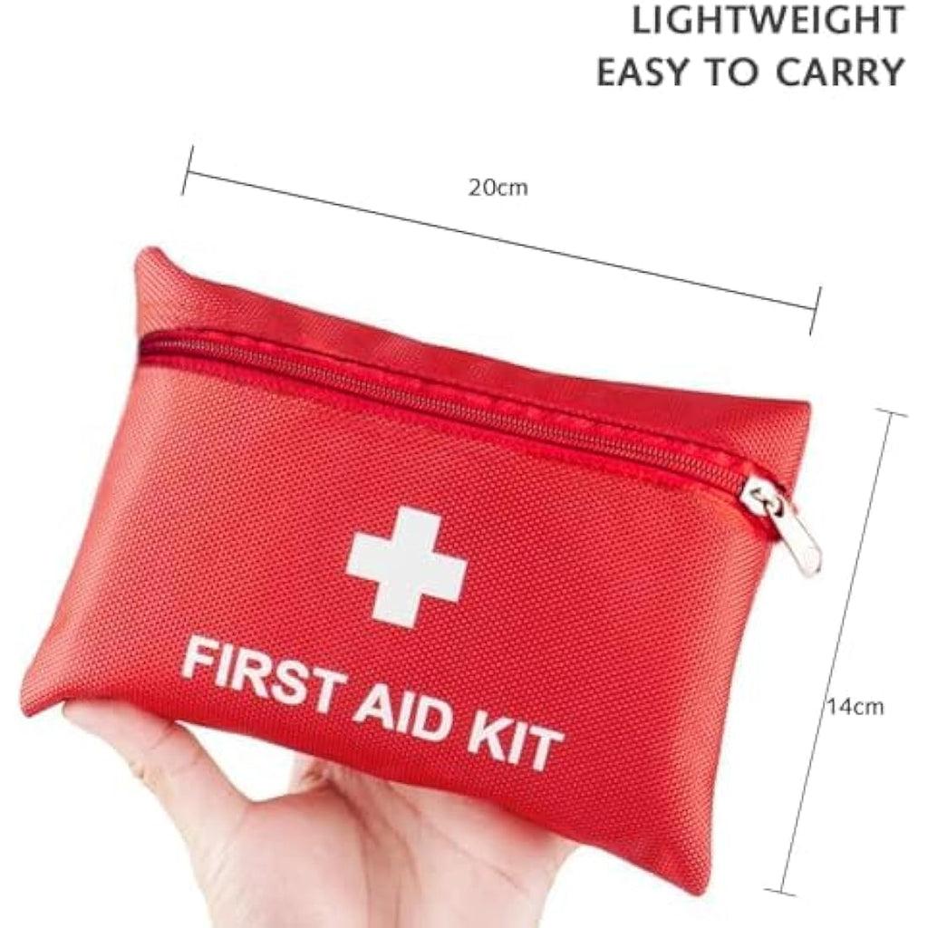 Jolof Store Mini First Aid Kit – 74 Piece Portable Medical Bag for Travel