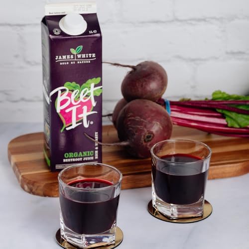 Beet It Organic Beetroot Juice – Lacto-Fermented Drink (1L x 8 Pack)