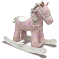 Little Bird Told Me Pixie & Fluff Rocking Horse – Pink Paisley Wooden Toy
