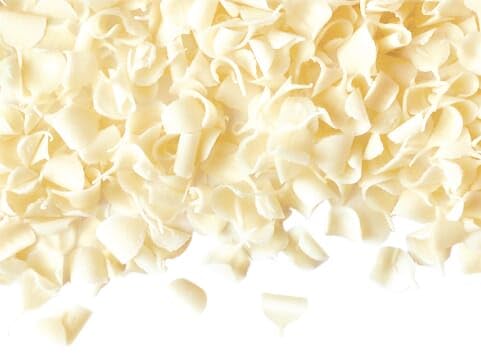 Barbara Decor White Chocolate Blossom Curls – 1kg Gourmet Topping