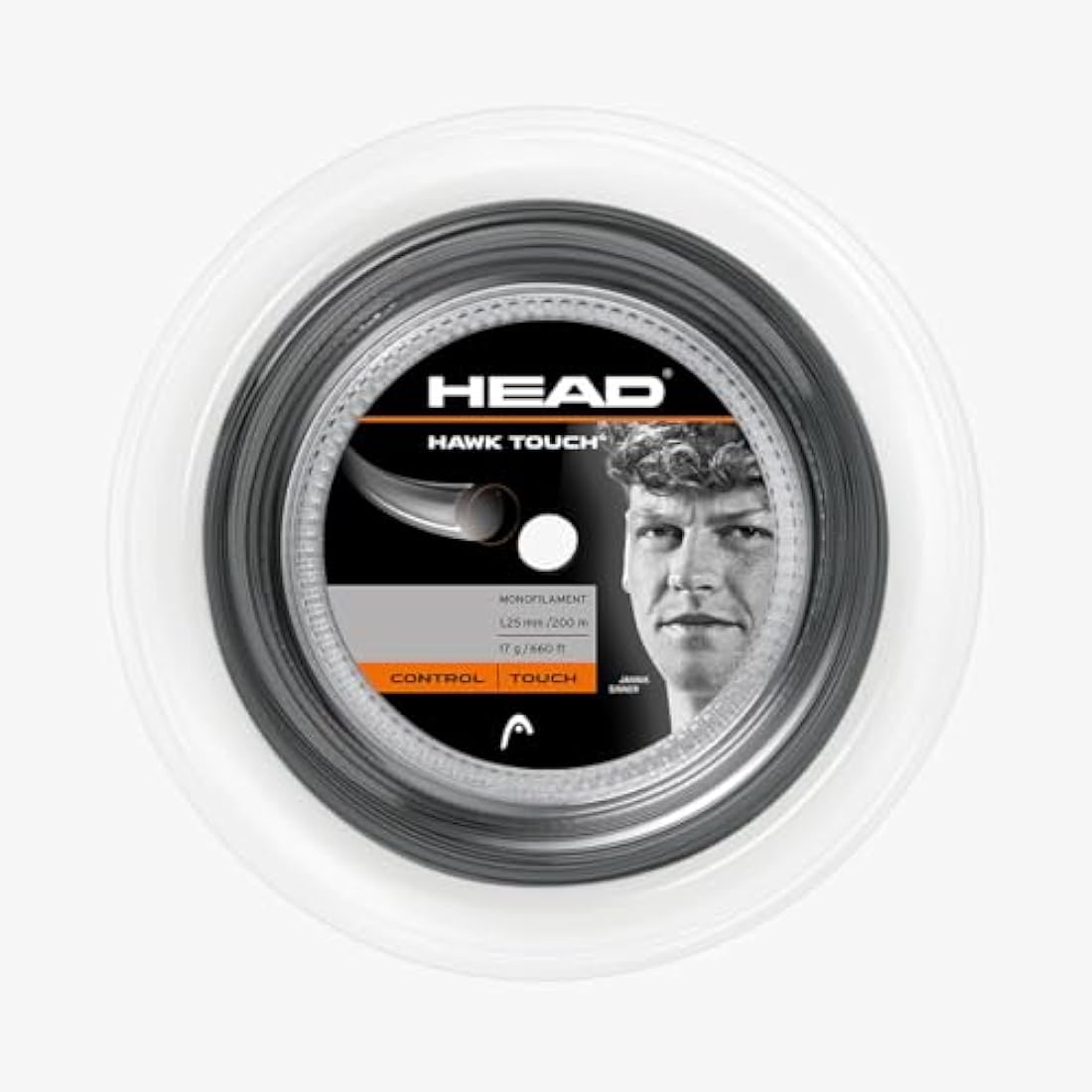HEAD Hawk Touch Tennis String Reel – Durable 200m Performance String