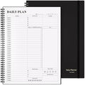 Undated Daily Planner – 8.5x11 Hourly Schedule & ADHD Organizer