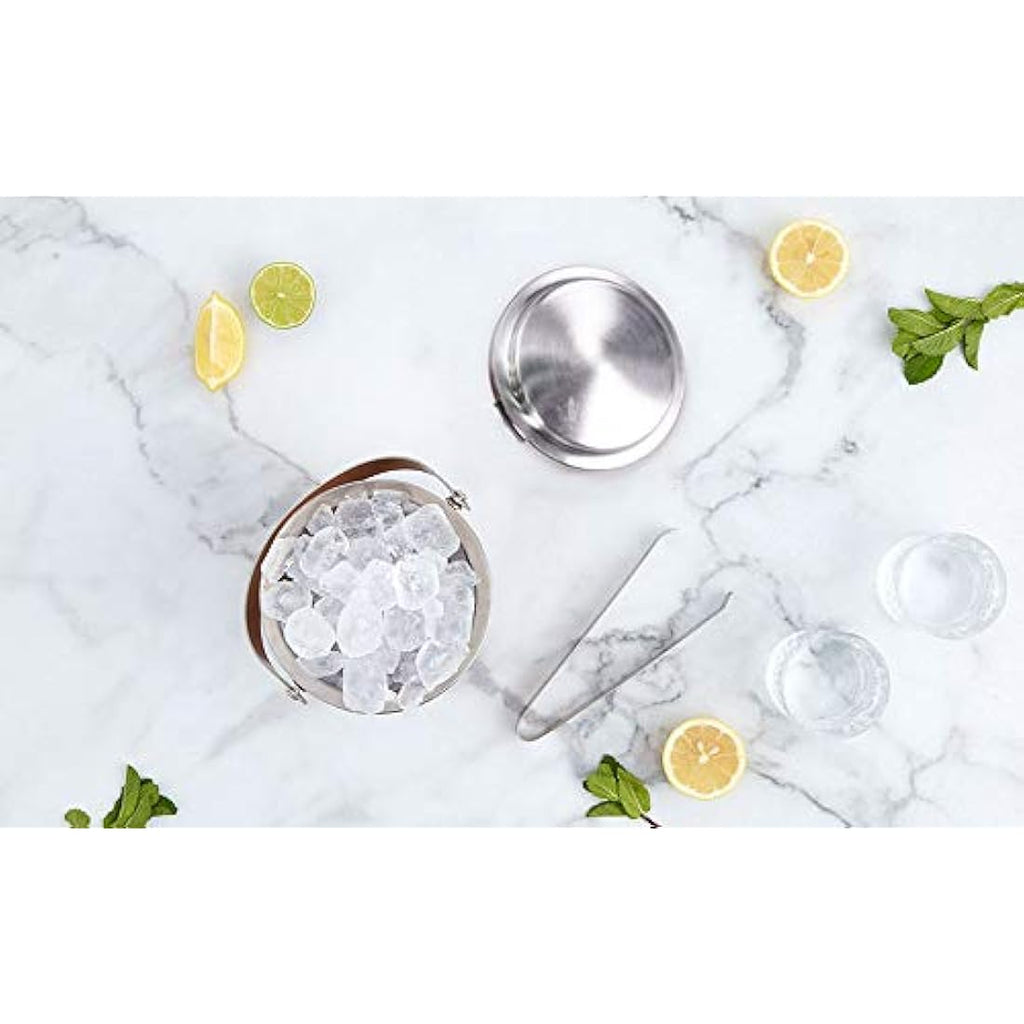 VINN DUNN 1.2L Insulated Ice Bucket – Double Walled Sunset Gold