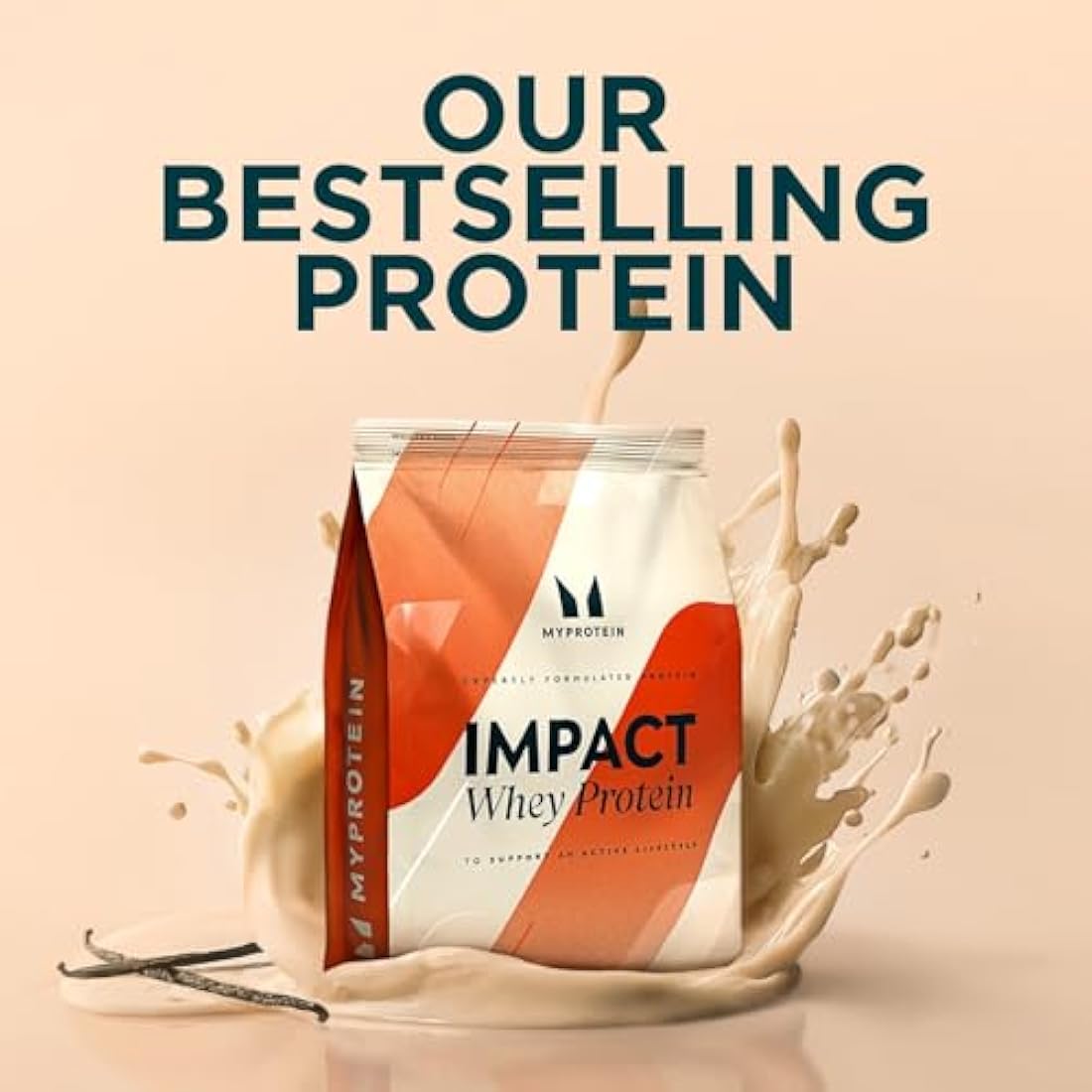 MyProtein Impact Whey Protein Powder – Vanilla – 1kg (33 Servings)