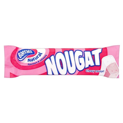 Barratt Raspberry & Vanilla Nougat Bulk Retro Sweets – Box of 40