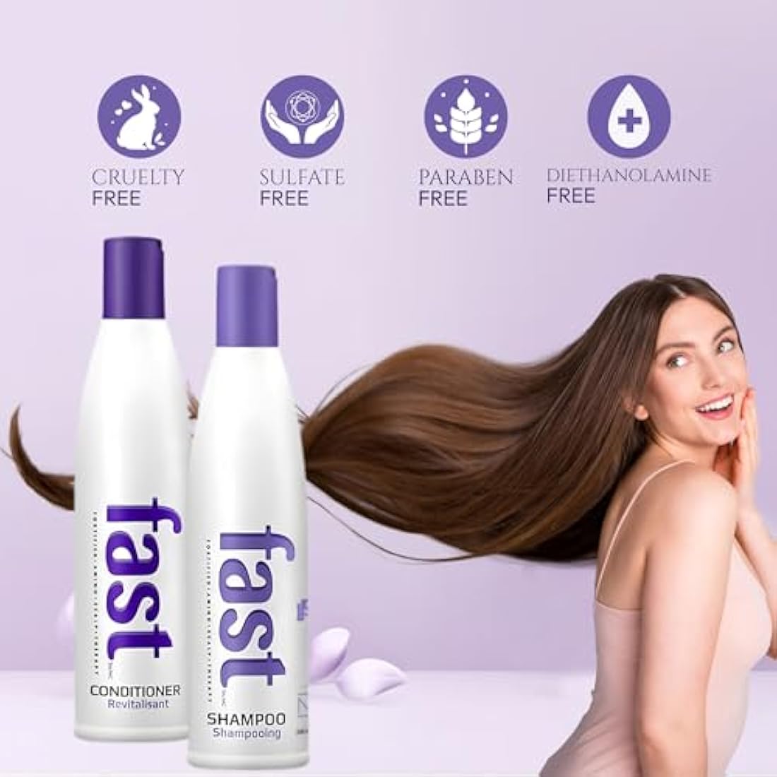 Fast Hair Growth Shampoo & Conditioner Duo | Vegan Biotin